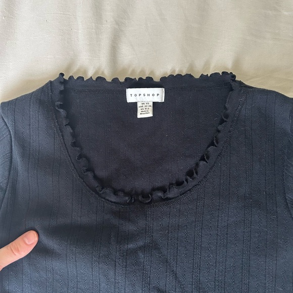 Topshop black top - Picture 2 of 7